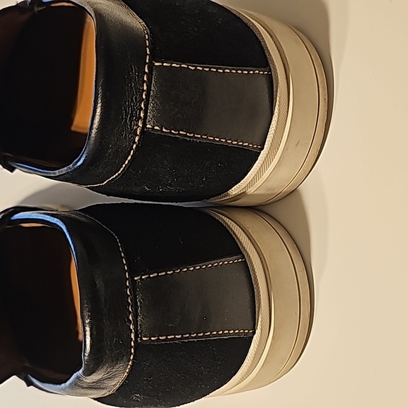 Steve Madden Maclin, Leather Upper Black Size 9 - Picture 3 of 6